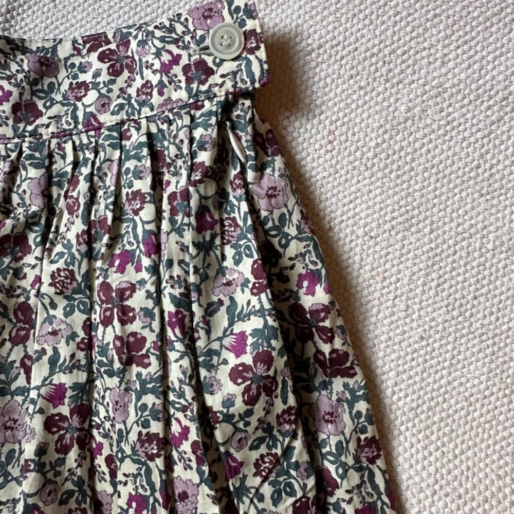 Agnes B. Liberty Print Mini Skirt - Picture 5 of 7